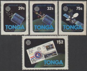 Tonga 1983 SG847-850 World Communications Year set MNH