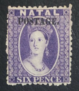 MOMEN: NATAL SG #55 MINT OG H £200 LOT #61381