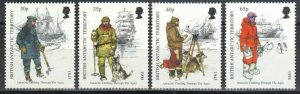 British Antarctic Territory Stamp 259-262  - Antarctic clothing