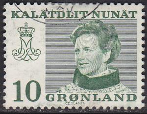 Greenland 87 Queen Margrethe 1973