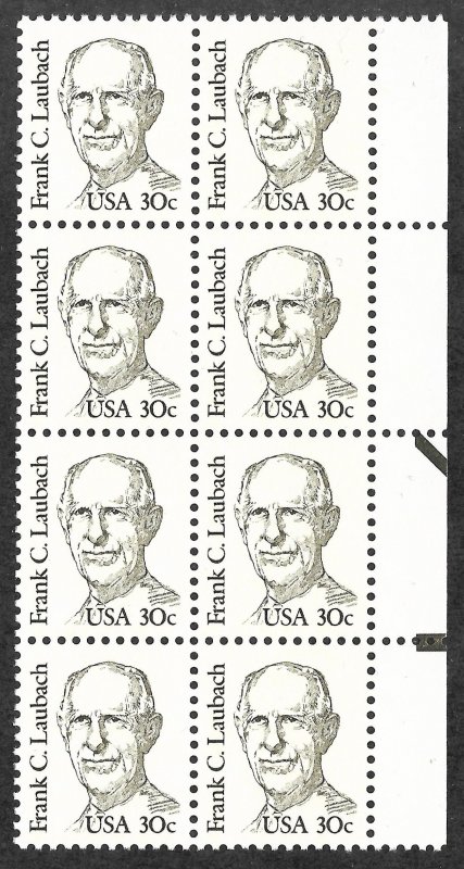 Doyle's_Stamps: 1984 XF+ 30c Laubach w/Overall Tagging Scott  #1864b**