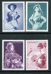 Monaco # 1894-7  Mint Never Hinge.