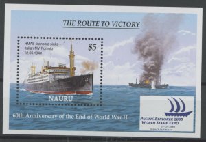 Nauru #531 Mint (NH) Souvenir Sheet