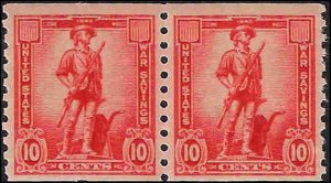 WS12 Mint,OG,LH/NH... Pair... SCV $6.00