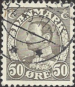 DENMARK -  #239 - Used - SCV-0.25