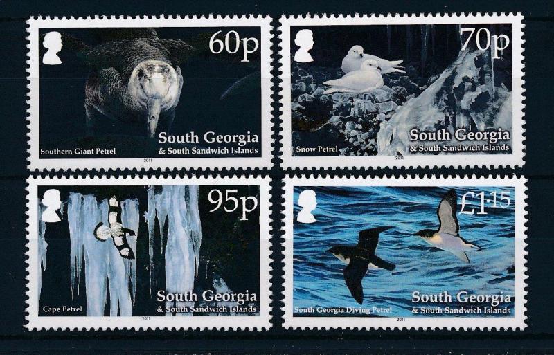 [28024] South Georgia 2011 Birds Vögel Oiseaux Ucelli Petrel MNH