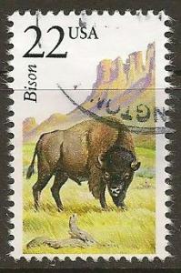 US ~ Scott # 2320 ~ Used ~ Bison