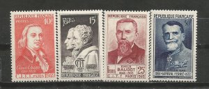 France # 625-628