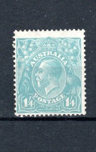 Australia 1928 1s 4d Sidehead SG 104 MH