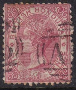 British Honduras 1872 SC 6 Used