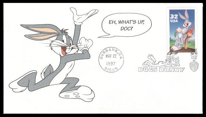 #3137 Bugs Bunny Mystic FDC