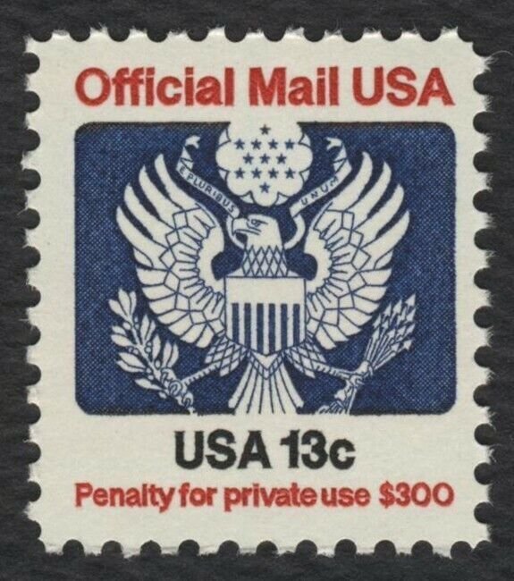 #O127-O130 Official Mail, 4 Singles, Mint **ANY 5=FREE SHIPPING**