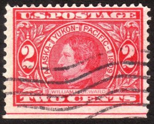 1909, US 2c, William H. Seward, Used, Sc 370