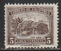 1936 Columbia - Sc 442 - used VF - 1 single - Coffee Cultivation