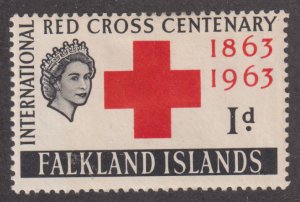 Falkland Islands 147 Red Cross Centenary 1963