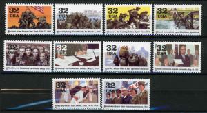 USA 2981 a-j Mint (NH) Complete Set