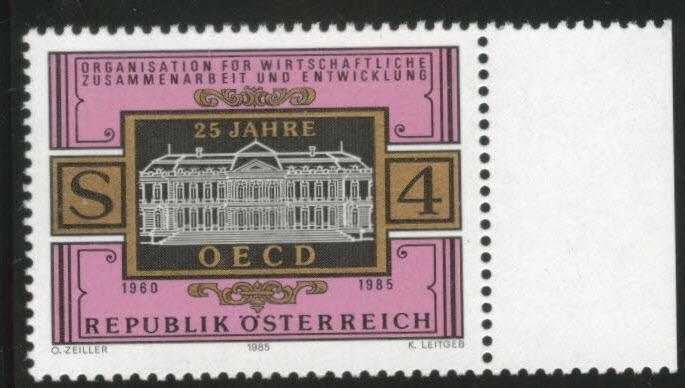 Austria Chateau de la Muette Scott 1333 MNH** 1986 stamp