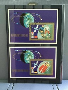 Chad 1972 Space and Sport cancelled     stamp sheets  R26448