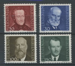 Liechtenstein #188-191 Mint (NH) Single