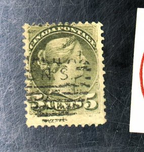 CANADA #38 USED FVF Cat $28