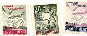 Mexico 887-89 MNH