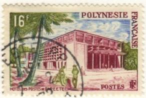 French Polynesia #195 used  hotel