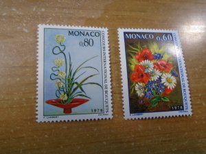 Monaco  #  1003-04   MNH