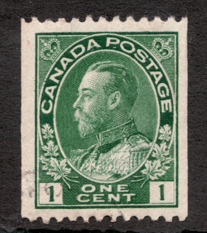 #131 - Canada - 1915 - Admiral 2 Cent Coil - Used - VF - superfleas - cv$8