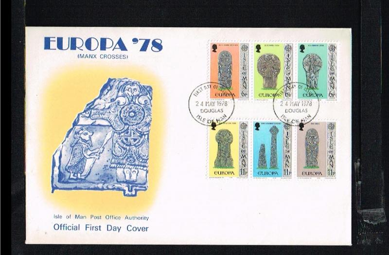 1978 - Europe CEPT FDC Great Britain-Isle of Man [A76_10]