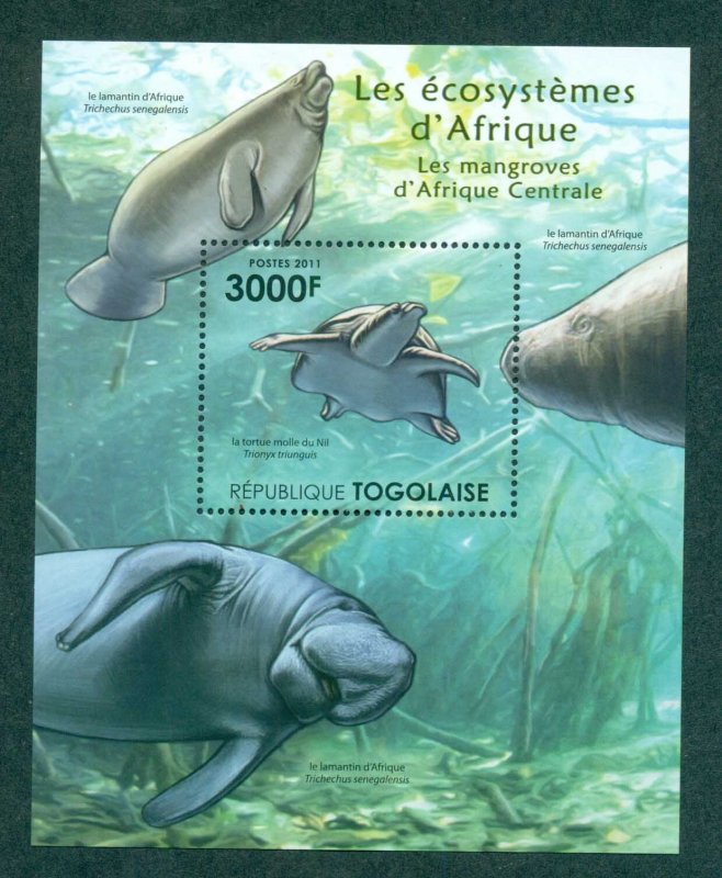 Togo 2011 Marine Life, Dugong, Manatee MUH TG11404b