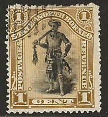 North Borneo  USED  S.C. #  59