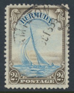 Bermuda  SG 112 SC# 109 Used  perf Type a 11.9 shade see details&  scans