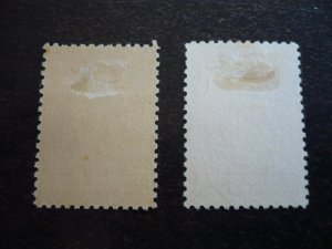 Stamps - Cuba - Scott#361 - Mint Hinged & Used Set of 2 Stamps