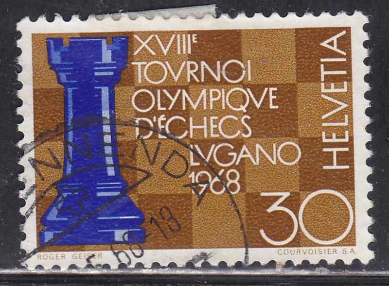 Switzerland 489 Chess Olympics 1968