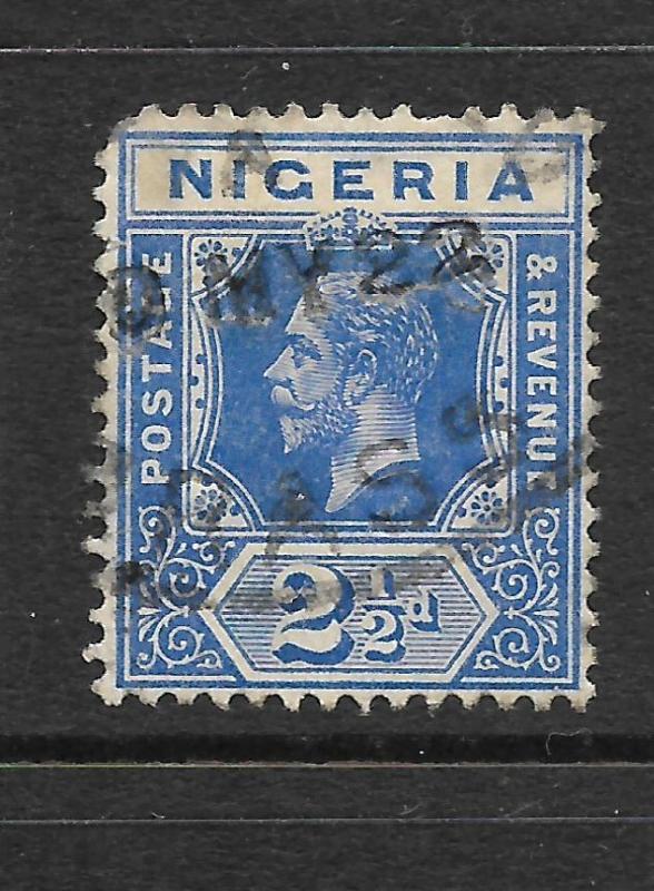  NIGERIA 1914-29  2 1/2d   KGV    FU   SG 4