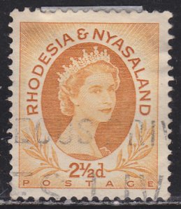 Rhodesia & Nyasaland 143B Queen Elizabeth II 1956