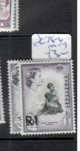 SWAZILAND (P1504B)  QEII   SG 75-6   MOG 