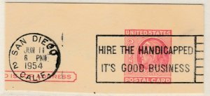 United States United States Postal Stationery Cut Out A14P11F85-