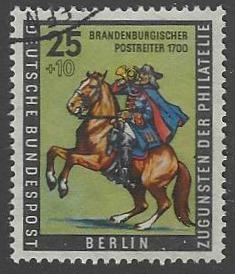 Berlin #9NB18 VF Used Brandenburg Postrider (U6)