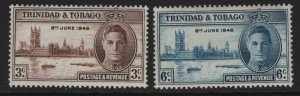 TRINIDAD & TOBAGO, 62-63  MNH SET