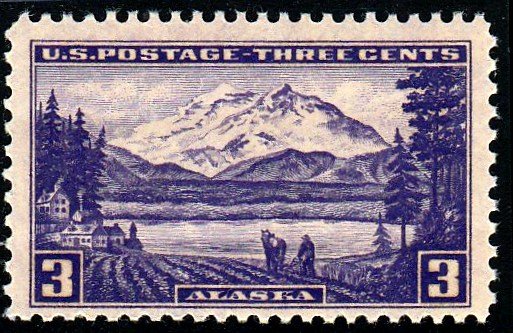 U.S. #800 Mt. McKinley, MNH.