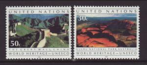 UN New York 601-602 UNESCO MNH VF