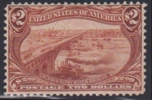 US Early Commemoratives #293 MintHinged F - VF