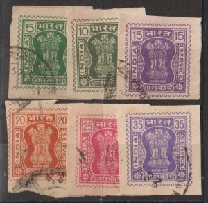 India SC O189-194 Used