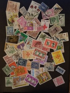 COLOMBIA Vintage Used Stamp Lot T1630