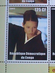 ​CONGO STAMP:2003- KILL BILL- JAPANESE MOVIE MNH SHEET