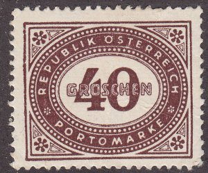 Austria J219 Postage Due 1947