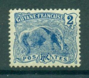 French Guiana sc# 52 mng cat value $.40