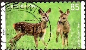 Germany 3019 - Used - 85c Deer Fawns (2018) (cv $1.40)