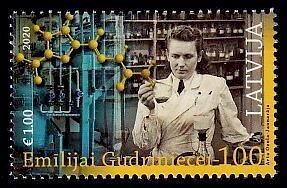 Latvia Sc# 1057 MNH Emilija Gudriniece